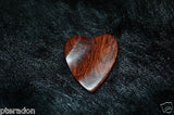 Timber Tones Heart Tones Indian Rosewood Exotic Wood Guitar Pick