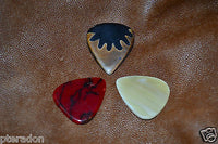 Timber Tones Guitar Picks 3pk Anemone, Bloody Basin Jasper, White Buffalo Bone
