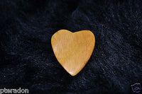 Timber Tones Heart Tones Katafray Exotic Wood Guitar Pick