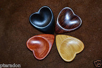 Timber Tones Heart Tones 4 pack Exotic Wood Guitar Picks Full Set