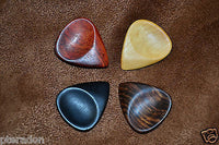 Timber Tones Picks 4pk Groovy Tones,Ebony,R'wood,Katrafay,Royal Blood R'wood