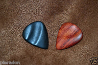 Timber Tones Guitar Picks 2pk Groovy Tones, Ebony,Royal Blood Rosewood Picks