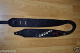 Carlino Custom Leather Personalized Guitar Strap, Inlaid with name