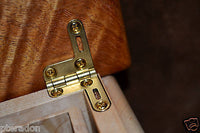 Jewelry Box, Custom Made, Flamed Hawaiian Koa two suede lined Tiger Maple trays