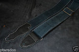 Franklin DD-BK-BK Cotton Black Canvas Strap with Black Leather Ends