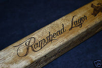 Laser Engraved Bar Tap Handles, Bar Taps, Drink, Name or Logo,in Korina, Limba