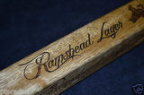 Laser Engraved Bar Tap Handles, Bar Taps, Drink, Name or Logo,in Korina, Limba