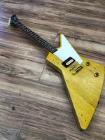 Carlino Rick Nielsen Single Humbucker Korina Guitar 50 made