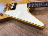 Carlino Rick Nielsen Single Humbucker Korina Guitar 50 made