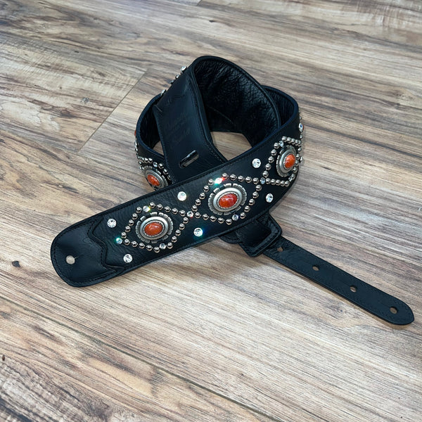 Carlino Orianthi Scarlett Red Carnelian Custom Strap