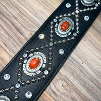 Carlino Orianthi Scarlett Red Carnelian Custom Strap