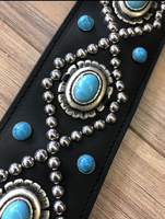 Carlino Orianthi Model Custom Turq Guitar strap
