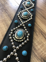 Carlino Orianthi Model Custom Turq Guitar strap