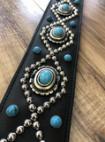 Carlino Orianthi Model Custom Turq Guitar strap