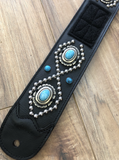 Carlino Orianthi Model Custom Turq Guitar strap