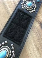 Carlino Orianthi Model Custom Turq Guitar strap
